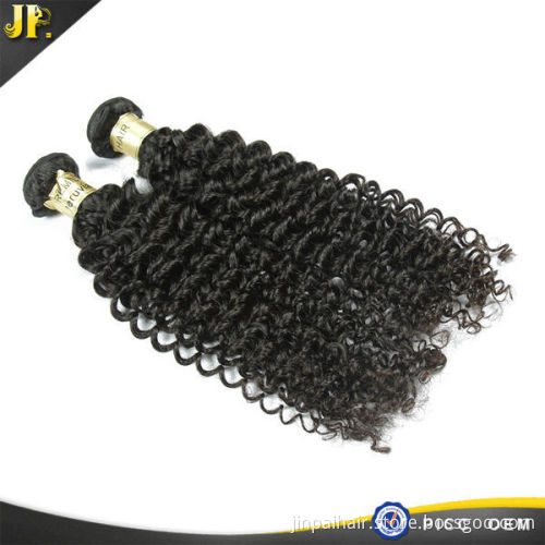 JP No Tangle Top Grade 8a Curly Wave Peruvian Human Hair Factory Price